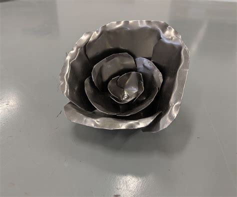 how to make sheet metal flowers|metal flower templates.